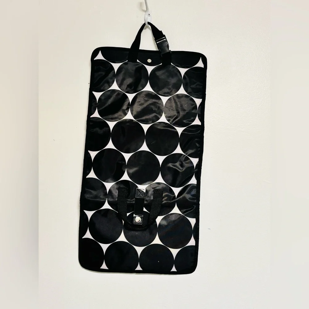 Thirty One Big Dot Organizer Fold & Hang Travel Make-Up Jewelry - Picture 3 of 5